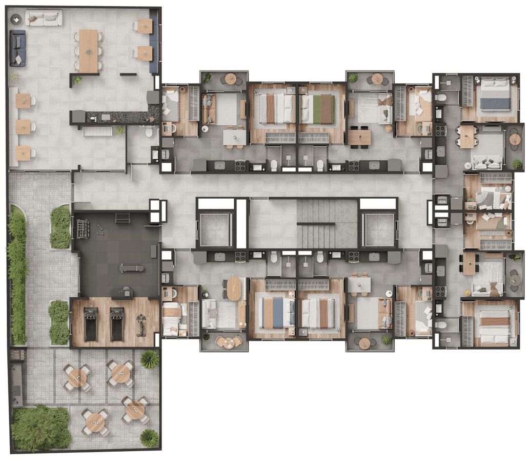 Philomena condomínio clube construtora conficon 37 metros 02