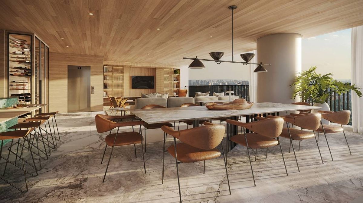 Autór jardins construtora benx construção 263 metros 03 suít