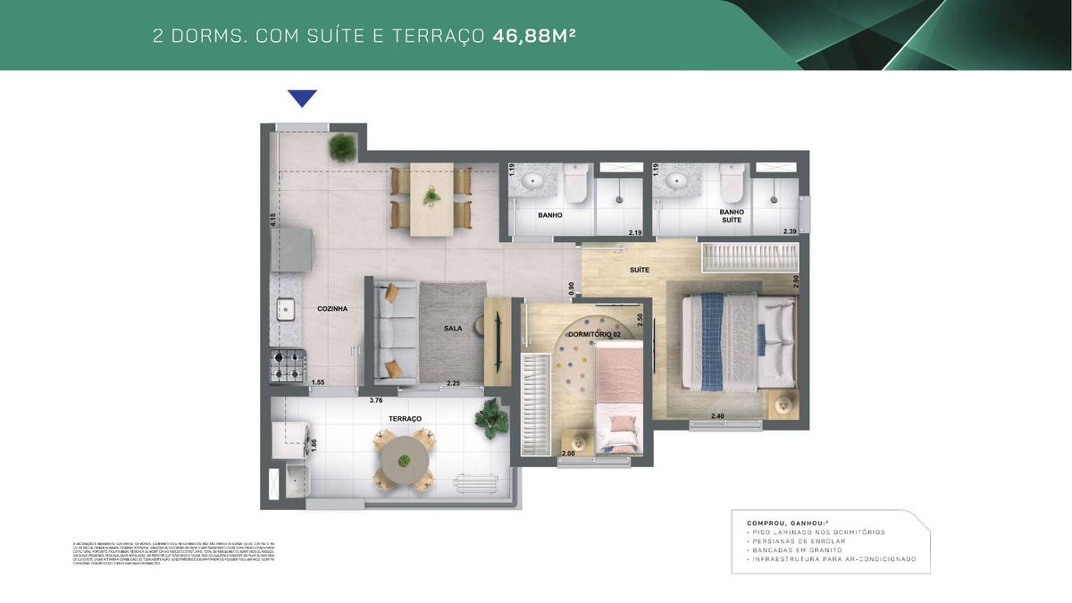 Lyne água branca construtora cury lançamento 46 metros 02 do