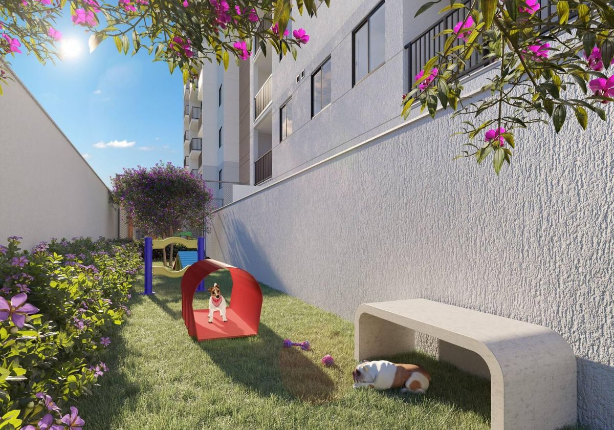 Ipanema 212 construtora pazza construção 36 metros 02 dormit