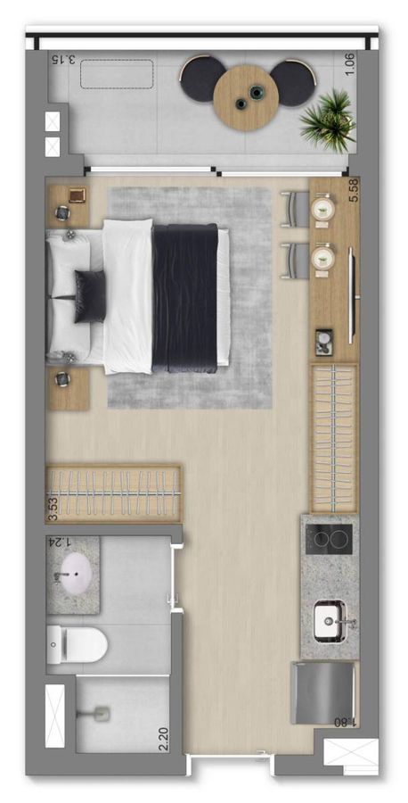 Rw itapeva construtora habitram construção 25 metros studios