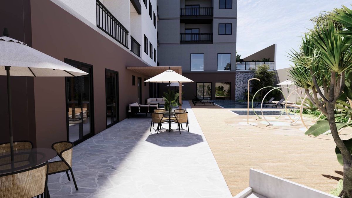 Residencial rapha by tová construção 34 metros 02 dormitório