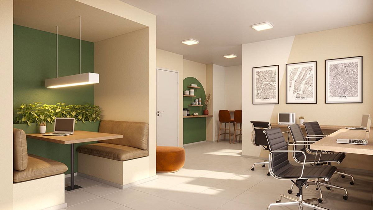 Raíz home clube construtora direcional construção 34 metros 