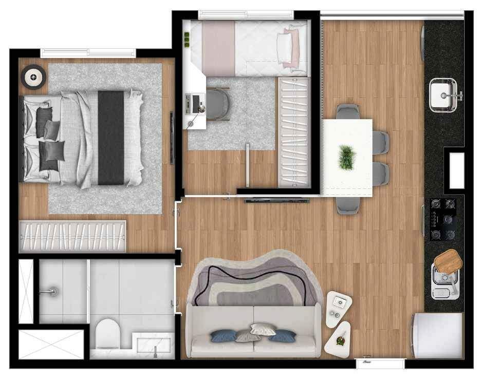 Miraus alvorada construtora unitá construção 36 metros 02 do