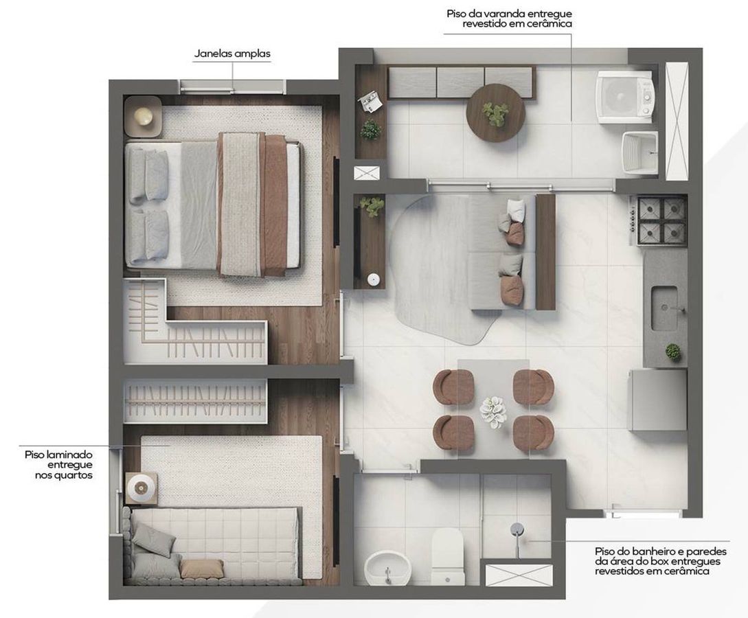 Grand vivaz jardim frança paris lançamento 36 metros 02 dorm