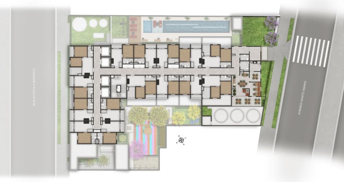 Mundo apto estação borba gato construção 36 metros 02 dormit