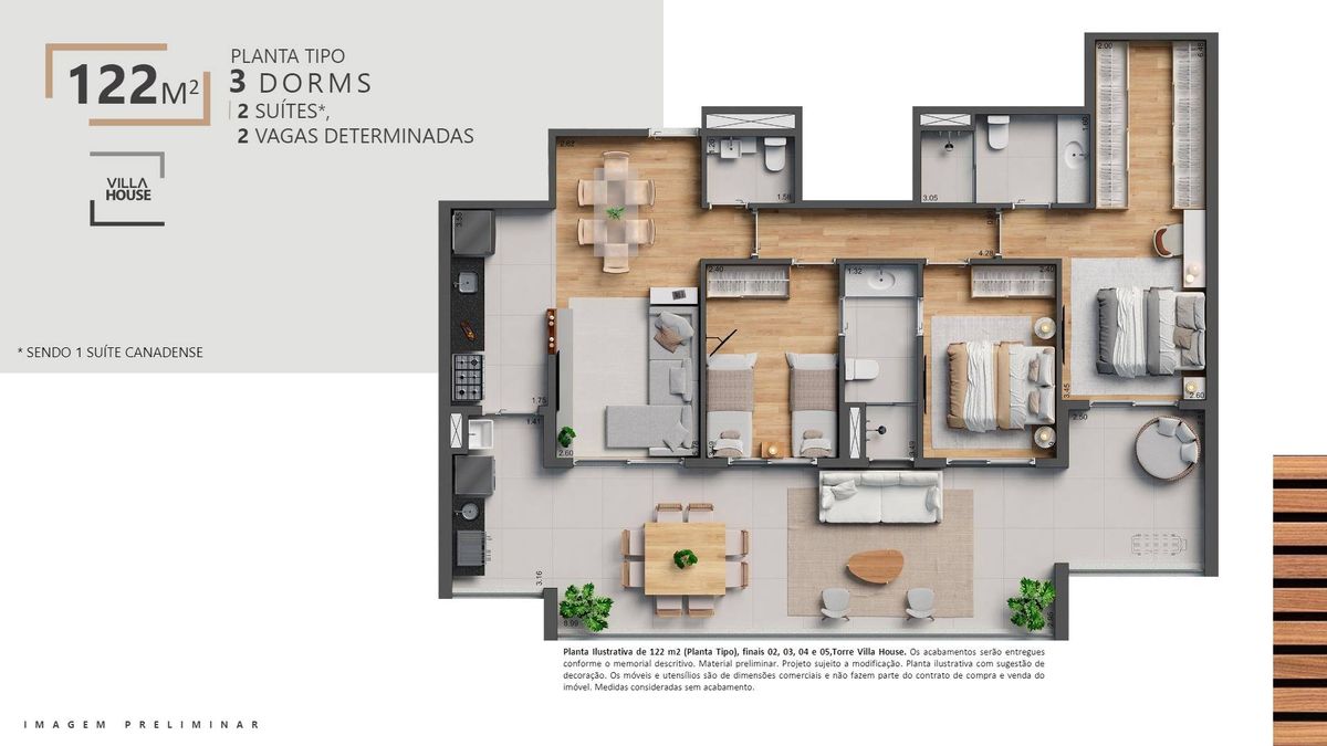 Villa pio alto da lapa construtora kallas pronto 119 metros 