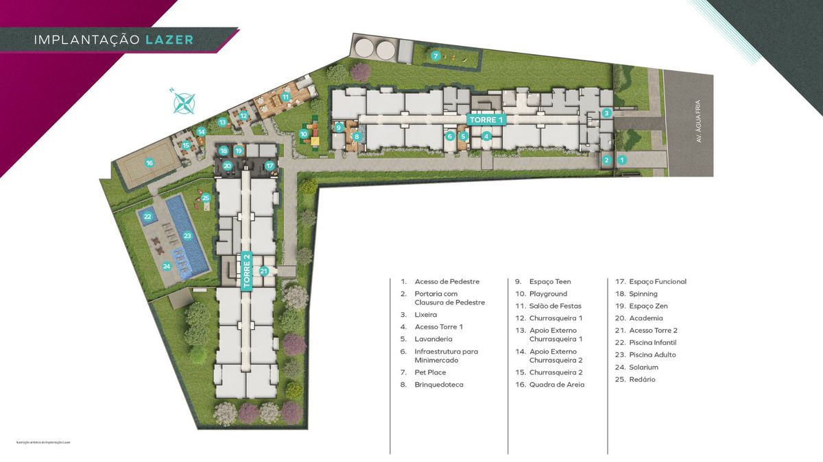 Grand vivaz jardim frança paris construção 31 metros 02 dorm