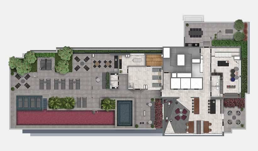 Chánes street construtora eztec construção 29 metros studios