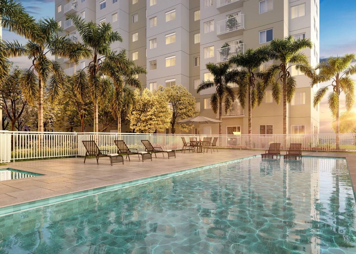 Residencial plano&essência life lançamento 34 metros 02 dorm