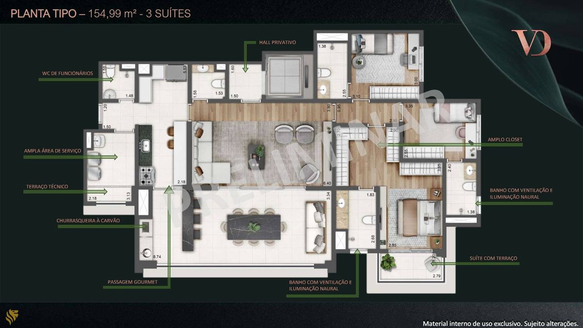 Verdant parque resort construtora lavvi pronto para morar 15