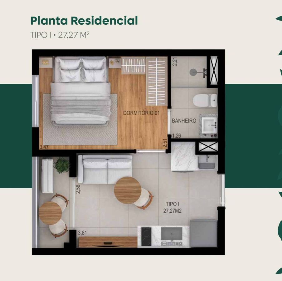 Oliva 317 construtora torres lançamento 27 metros studios co