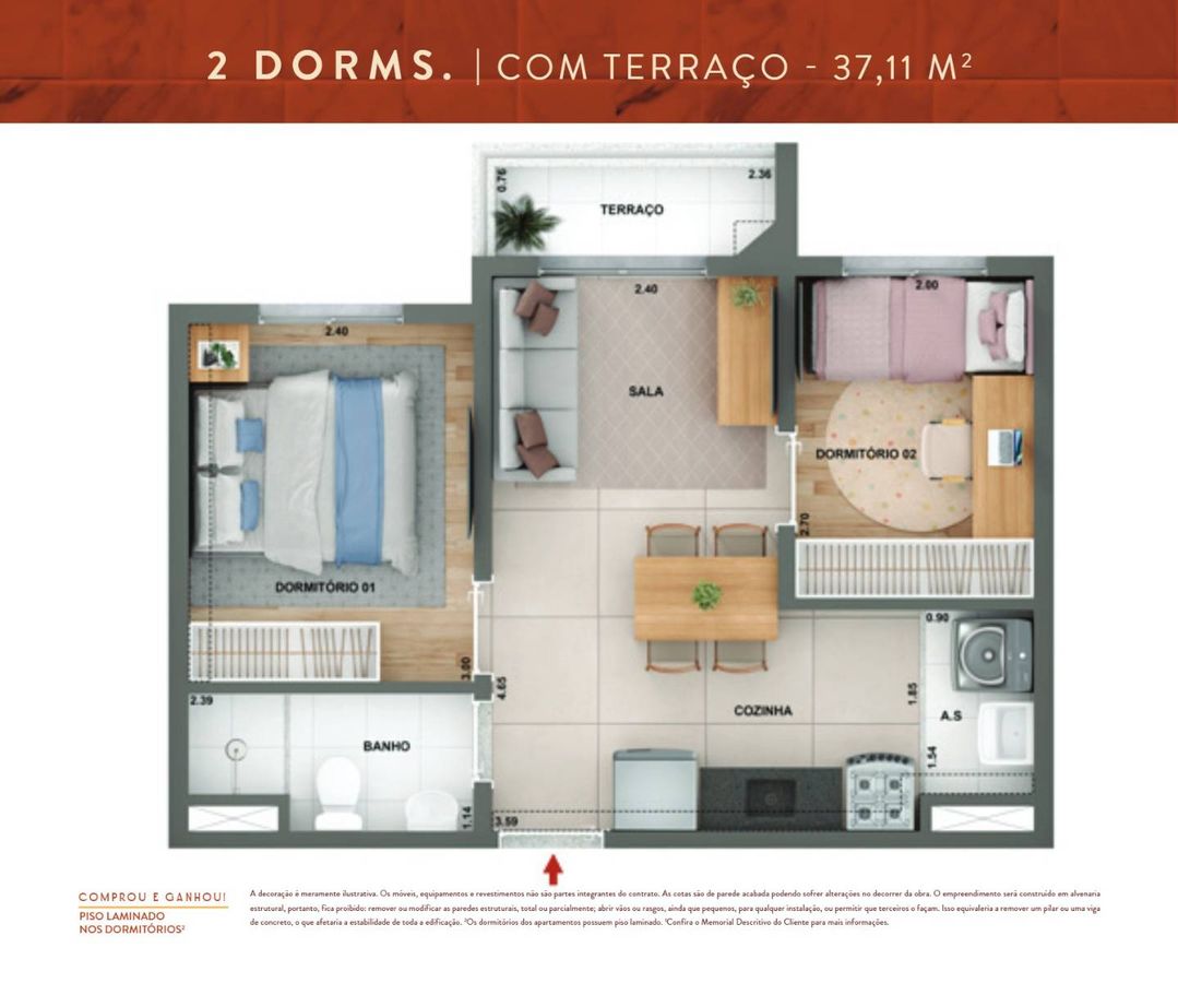 Marco freguesia construtora cury lançamento 37 metros 02 dor