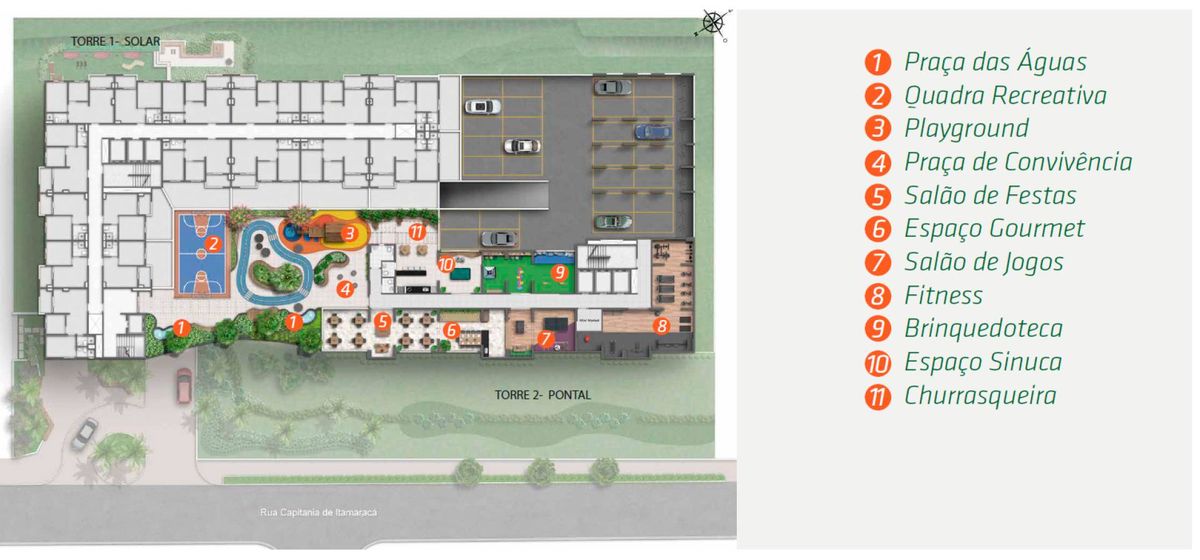 Viva itamaracá construtora graal pronto 40 metros 02 dormitó