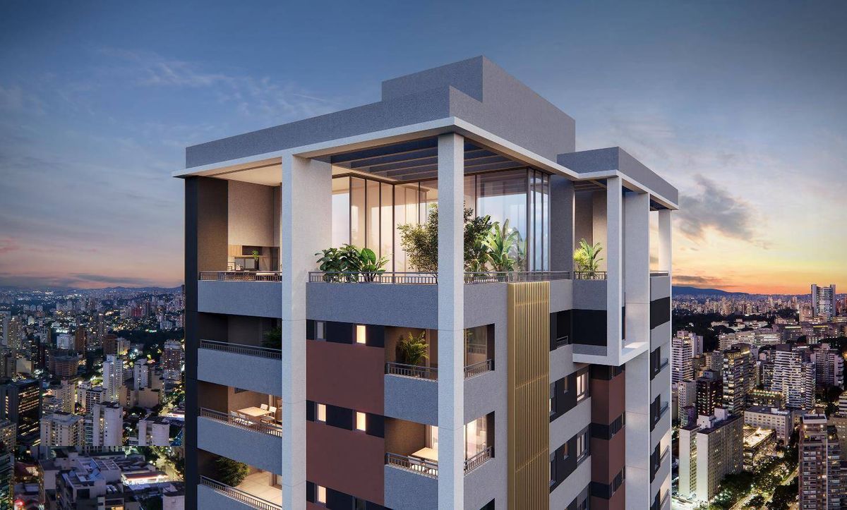 Praça kant chácara klabin construtora di francesco construçã
