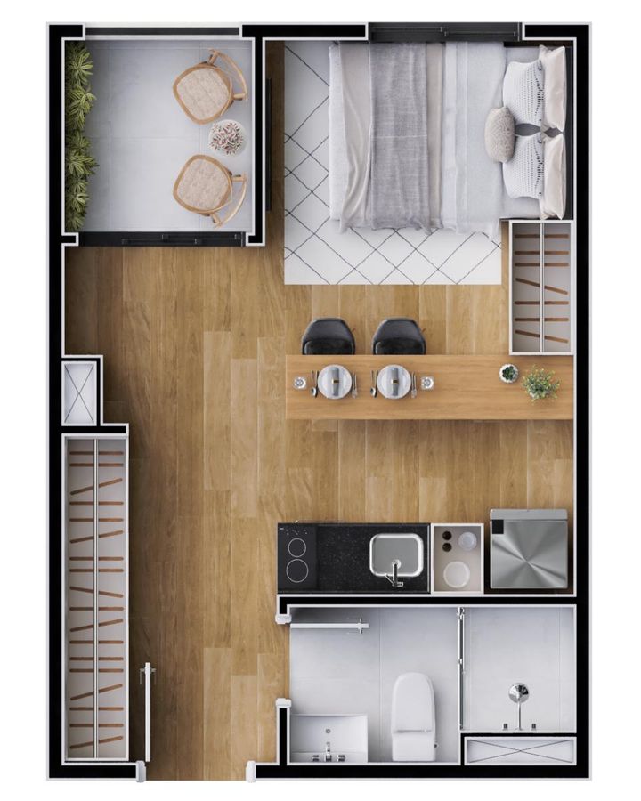 Pin barra funda construtora neourb construção 24 metros stud