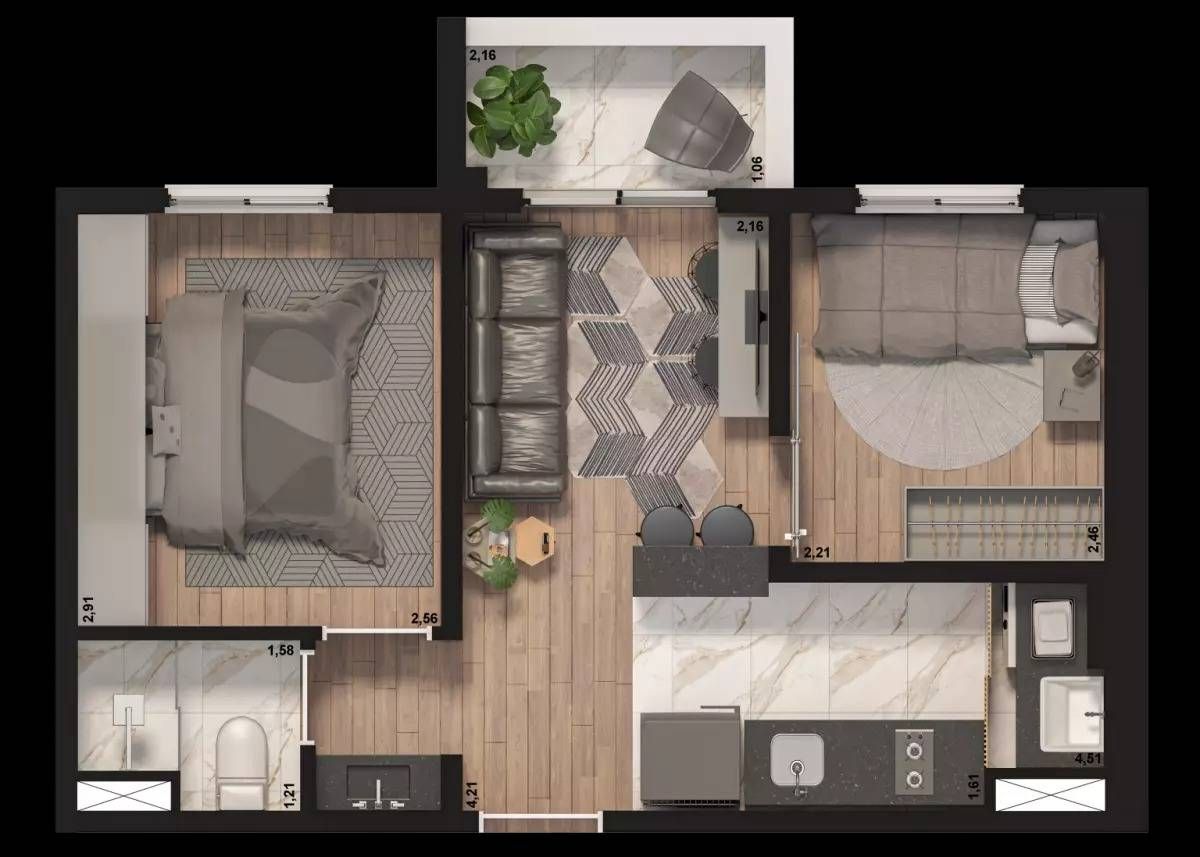 Marka perdizes construtora marka prime construção 36 metros 
