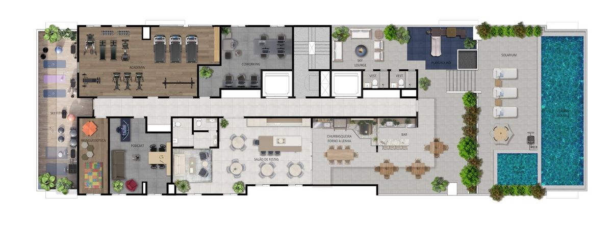 Iberius jardim são paulo construtora casado's 80 metros 03 d