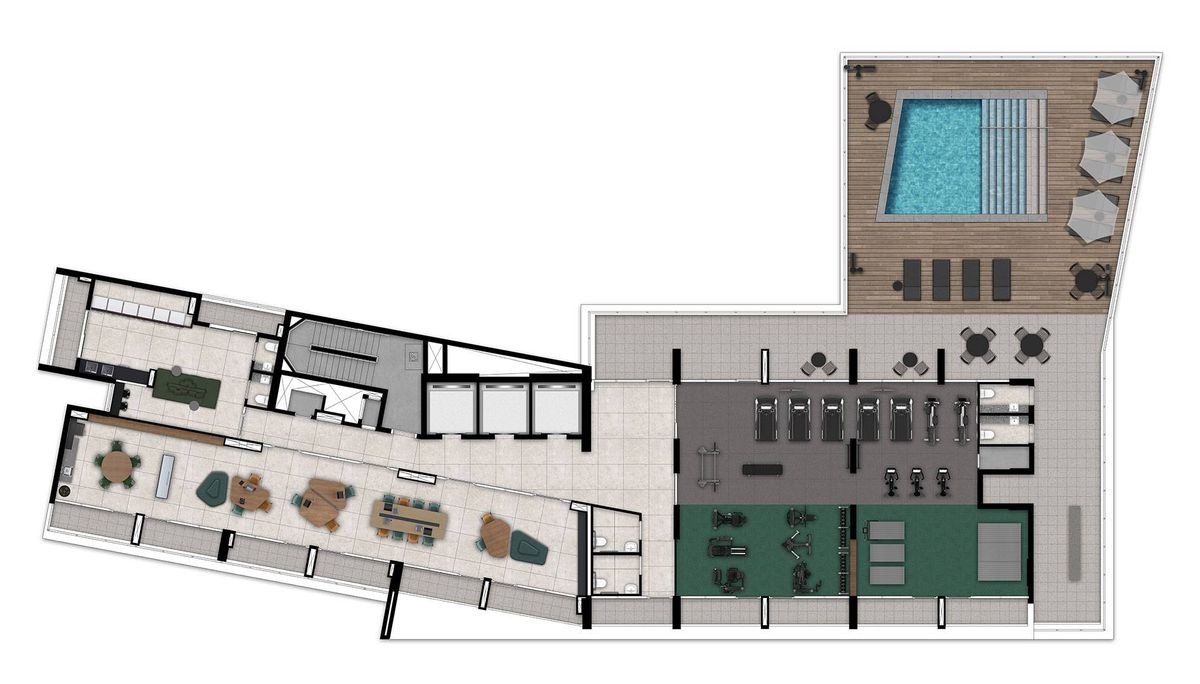 Sky pinheiros aam incorporadora pronto 29 metros studio com 