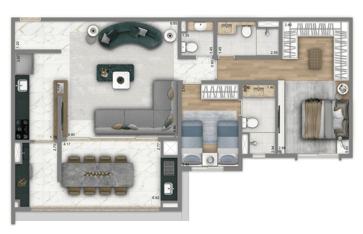 Living villaggio tatuapé firenze construtora living pronto 1