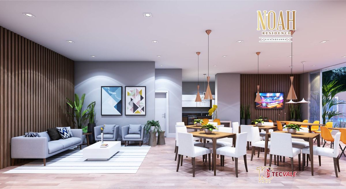 Noah residence vila adyanna construtora tecvale 76 metros 03