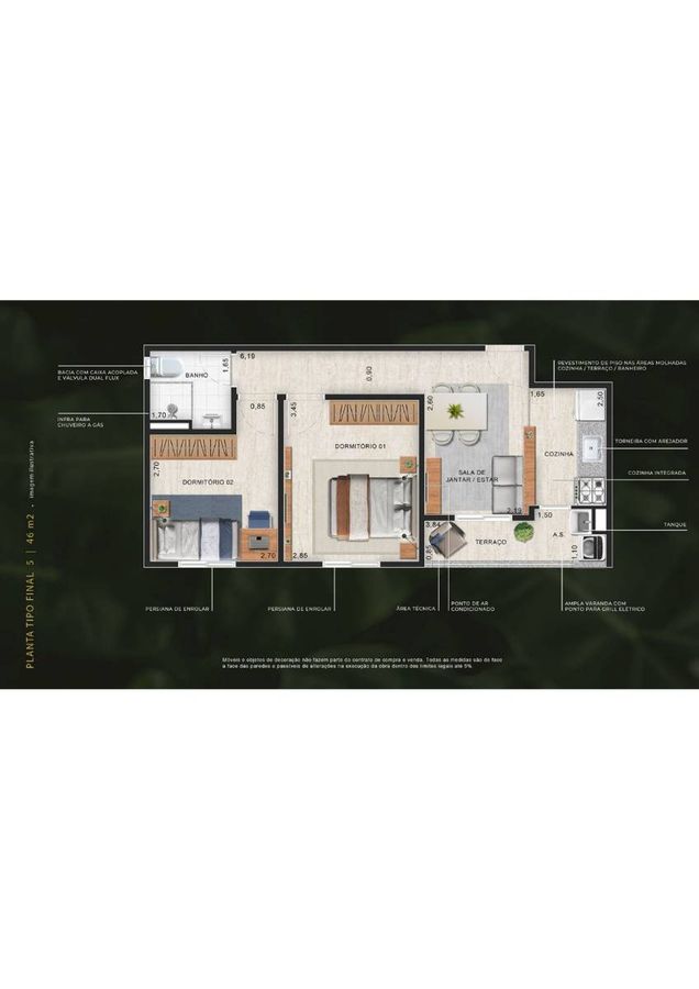 Vista plaza residencial construtora abiatar lançamento 41 me