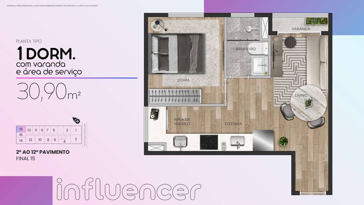 Influencer vila mariana construtora azure construção 31 metr