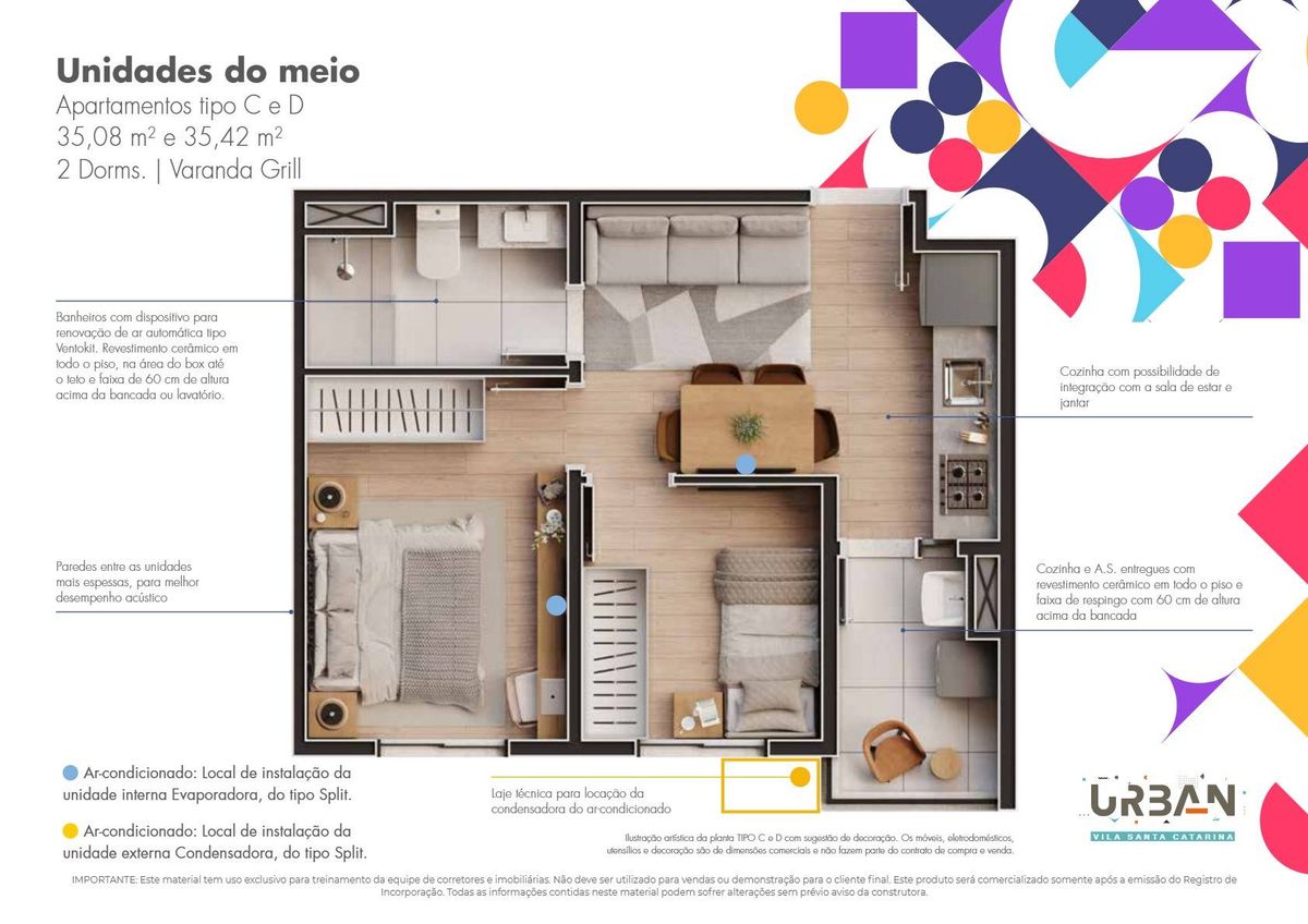 Urban santa catarina construtora árbore construção 35 metros