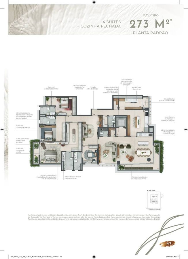 Authoria por dubai construtora dubai lançamento 273 metros 0