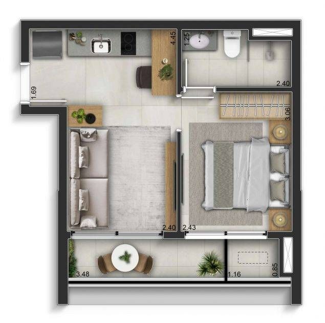 Ultra frei caneca construtora habitram construção 30 metros 