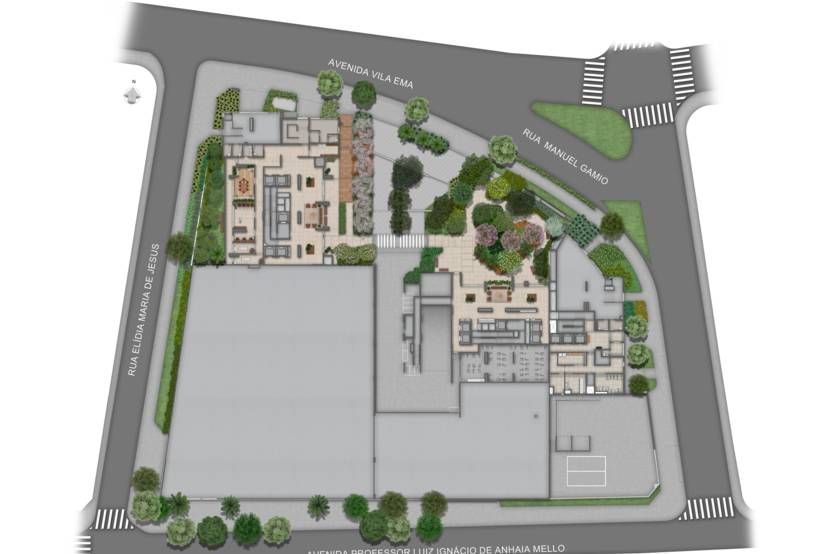 Parque diálogo vila ema residences construção 90 metros 03 d