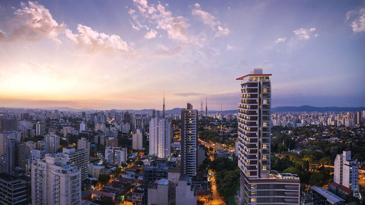 Sky pinheiros aam incorporadora pronto 29 metros studio com 