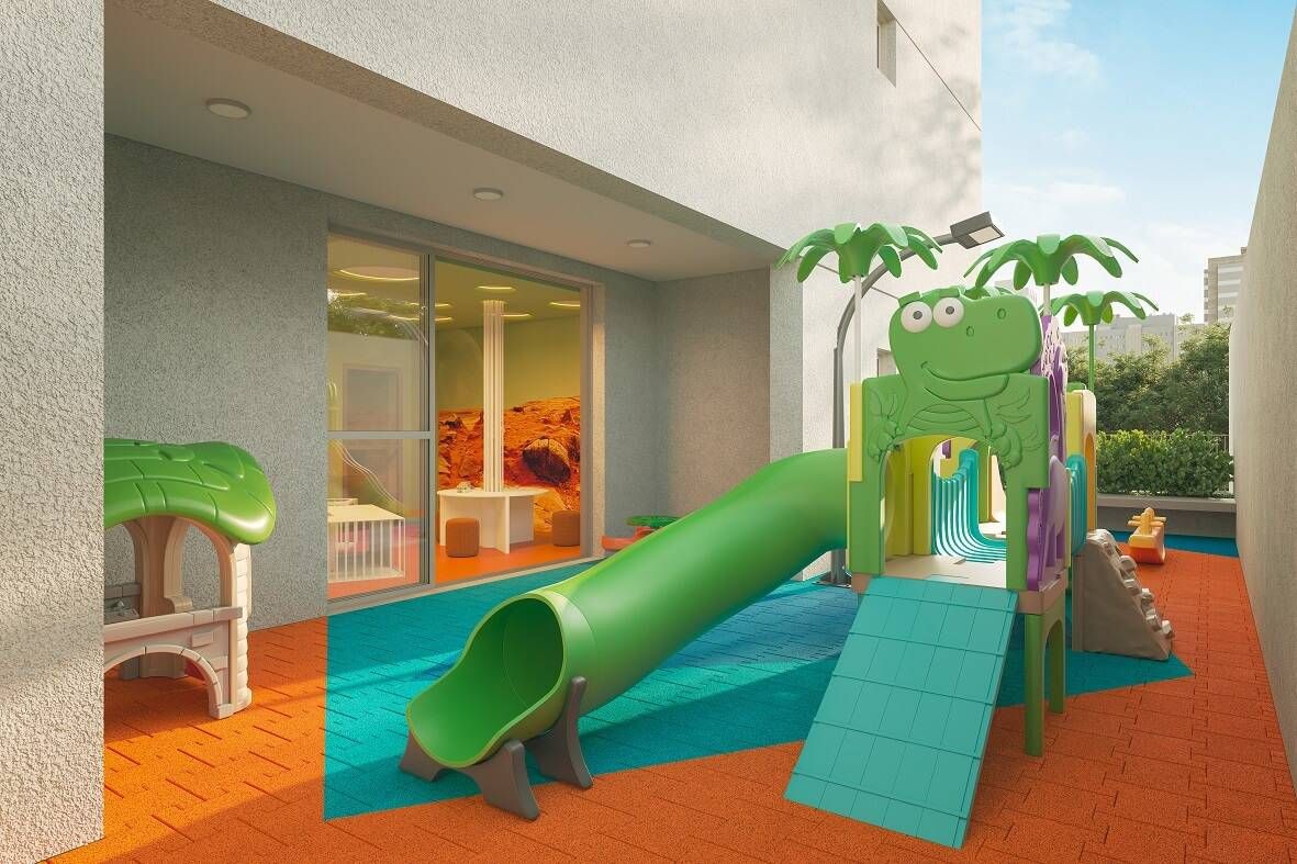 Pátio penha construtora namour lançamento 75 metros 03 dormi