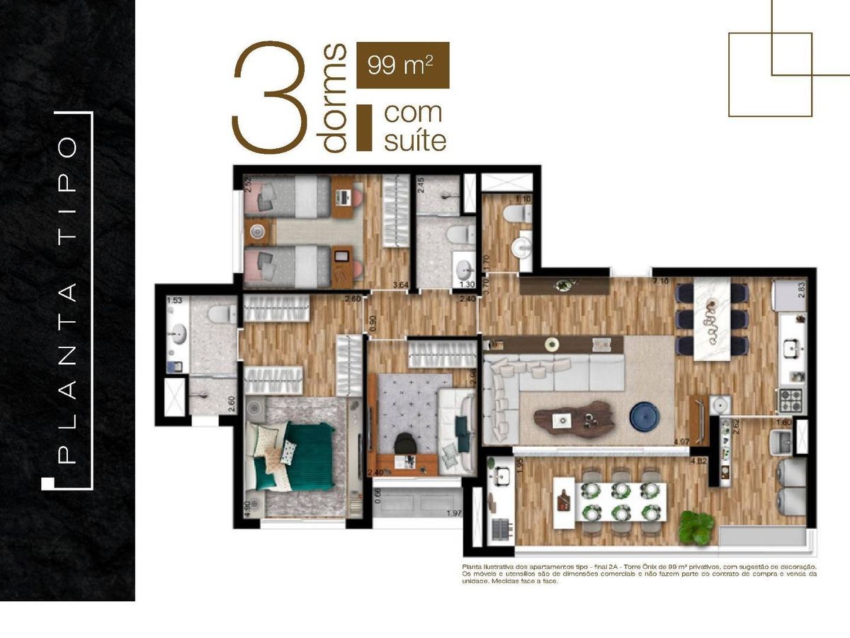 Roc panamby construtora ditolvo pronto para morar 55 metros 