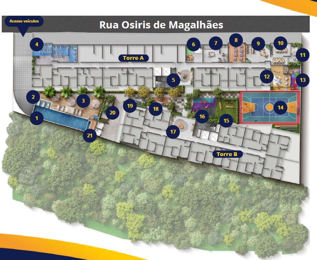 Bosque urbano construtora integra urbano construção 42 metro