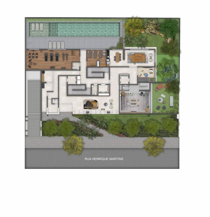 Karpz jardins construtora setin pronto para morar 210 metros