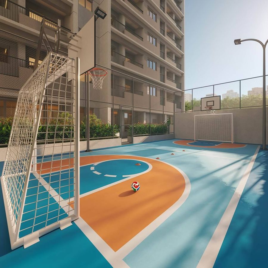 Pátio penha construtora namour lançamento 43 metros 02 dormi