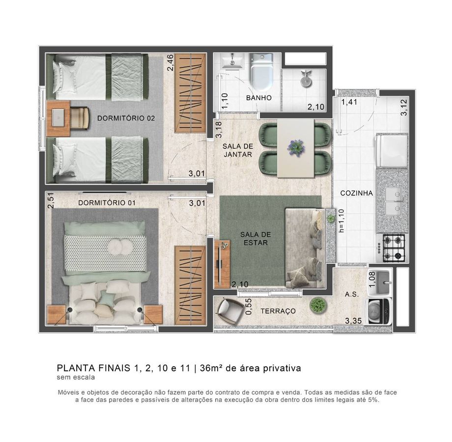 Up vila santa catarina construtora abiatar construção 36 met