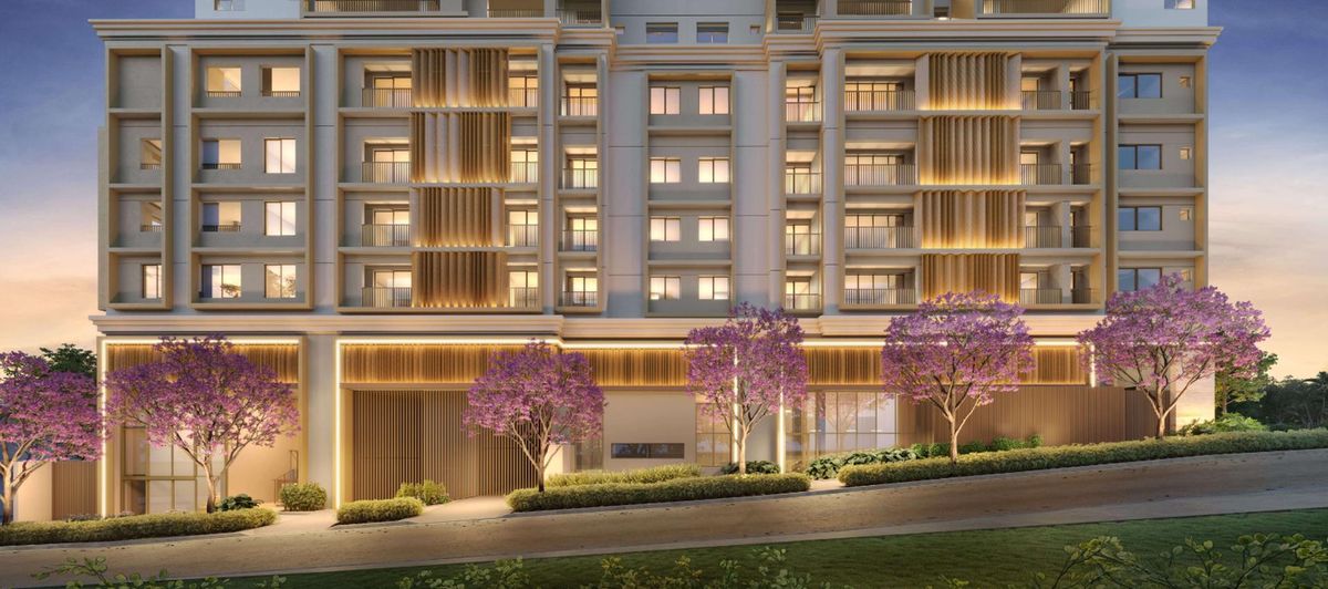 The residence brooklin by living construção 71 metros 02 dor