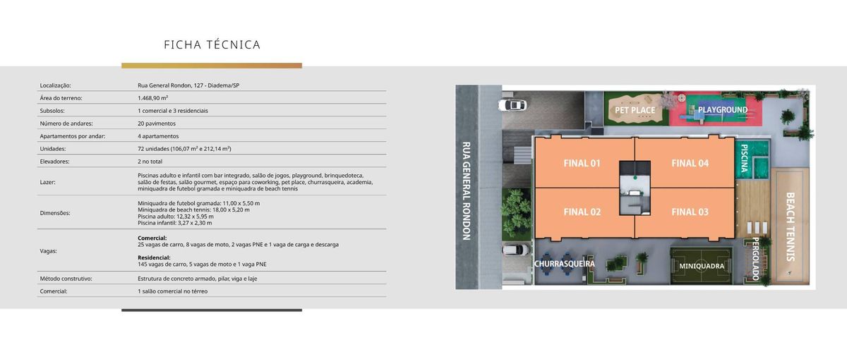 Palazzo locan construtora locan construção 106 metros 03 suí