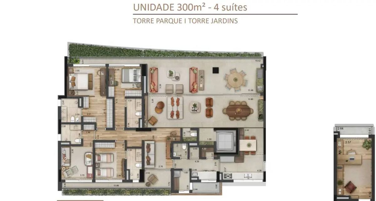 Quaddra lorena construtora yuny construção 300 metros 04 suí