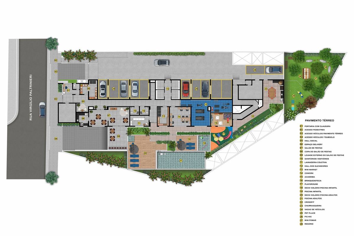 Lev condomínio clube perus construtora golani 35 metros 02 d