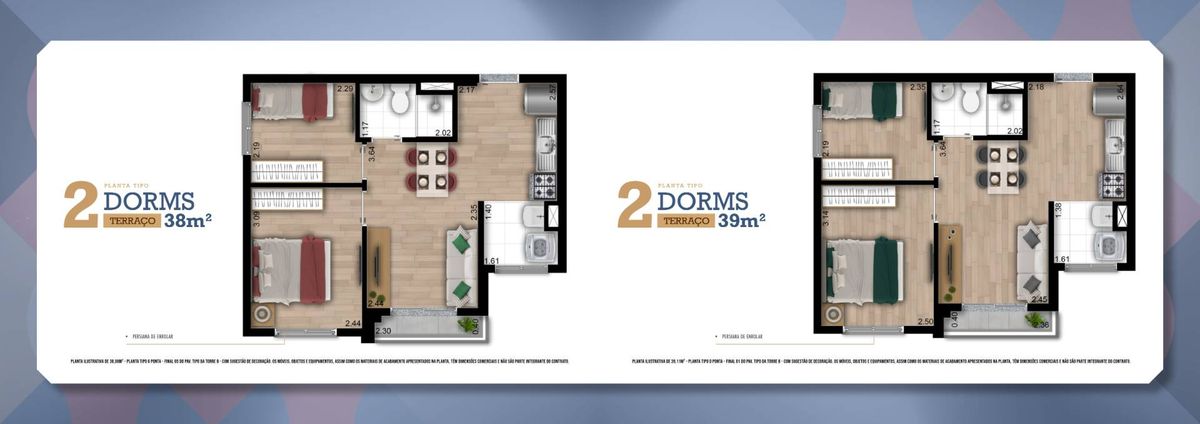 Lumi spark vila matilde construtora econ construção 40 metro