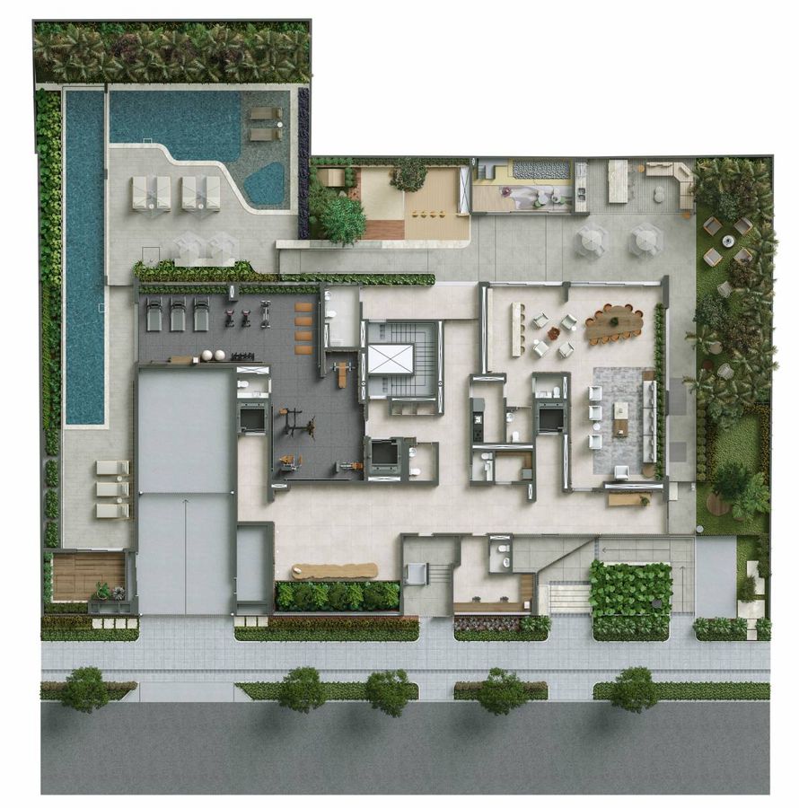 Nuv moema by planik construtora planik construção 208 metros