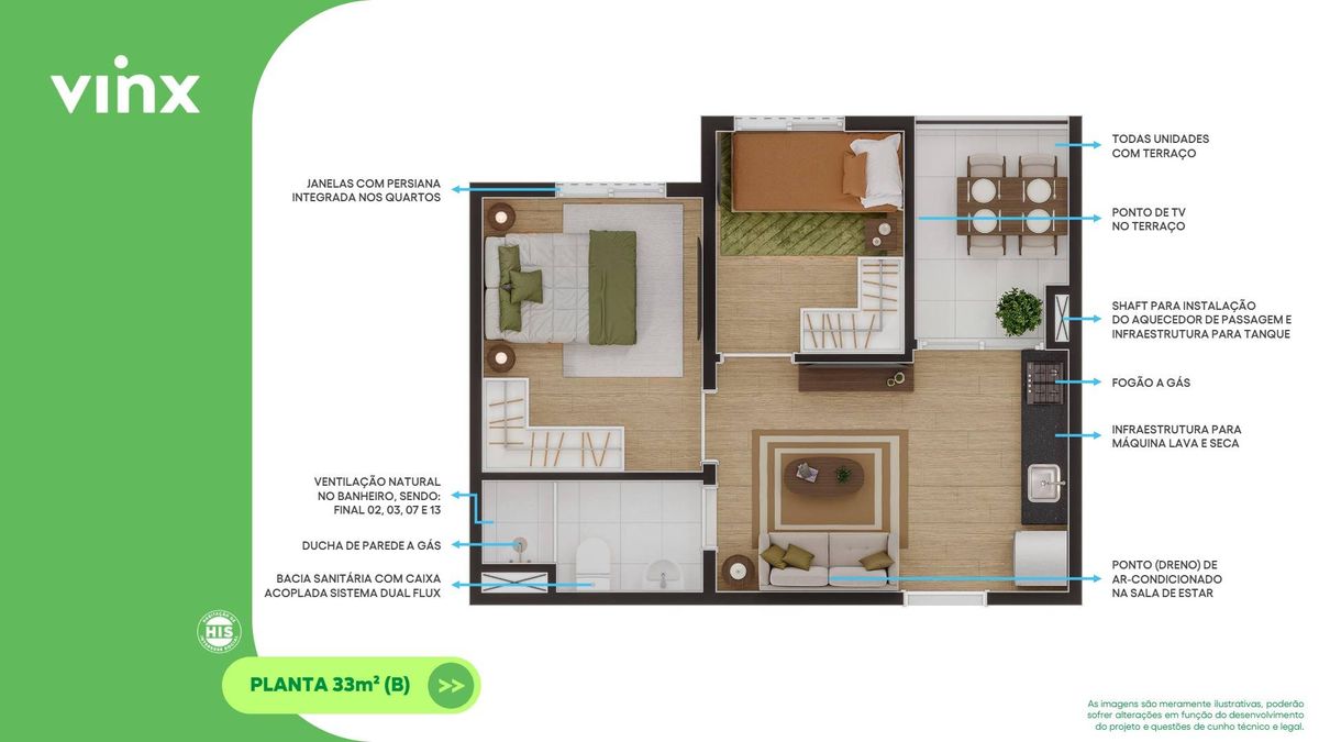 Vinx marajoara construtora vinx lançamento 43 metros 02 dorm
