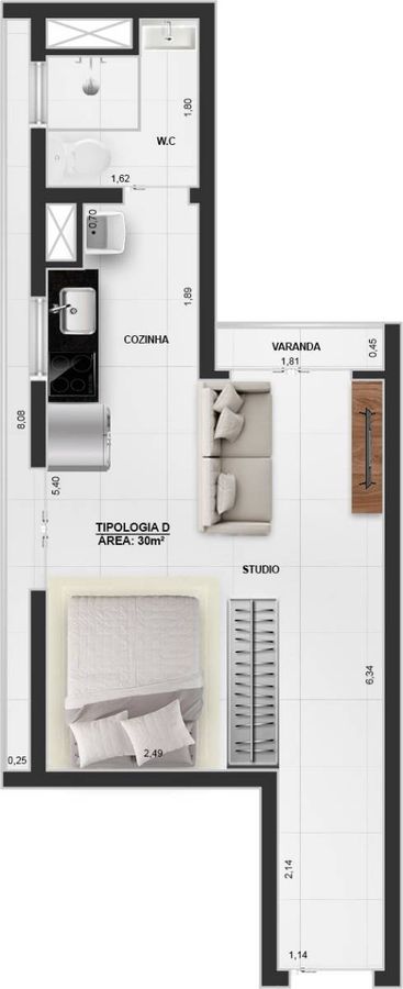Evolife ponte rasa construtora evolife construção 36 metros 
