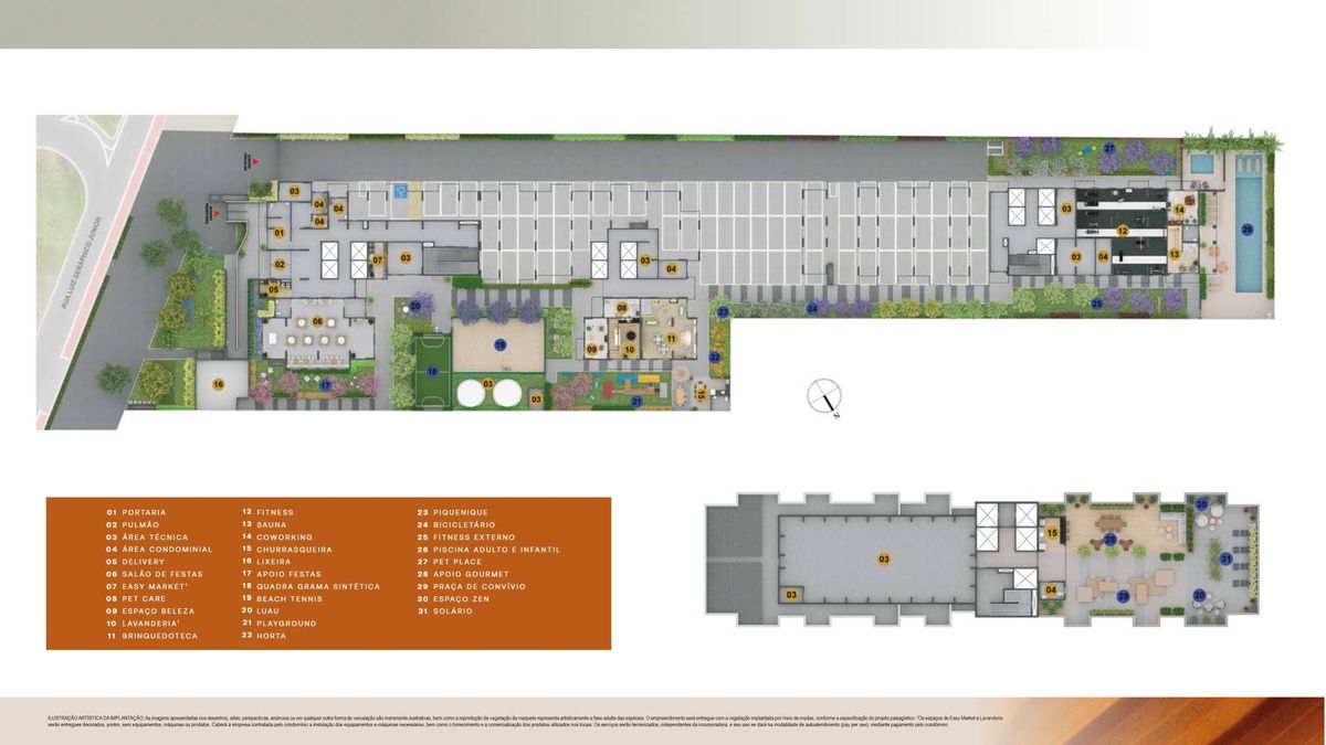 Parque das nações condomínio laguna construtora cury 42 metr