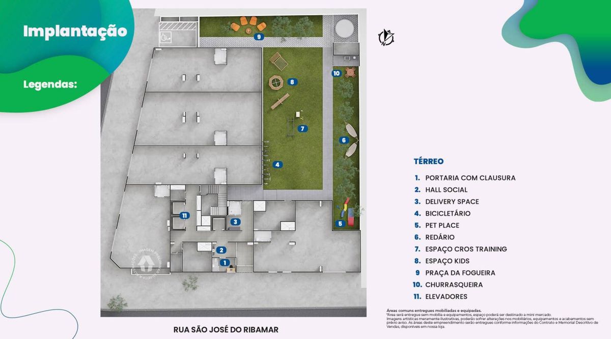 Metrocasa parque ecológico construção 27 metros 01 dormitóri