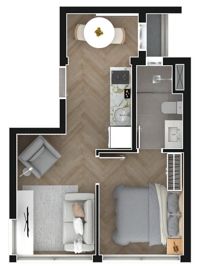 Ap one paulista construtora gtj construção 30 metros 01 suít