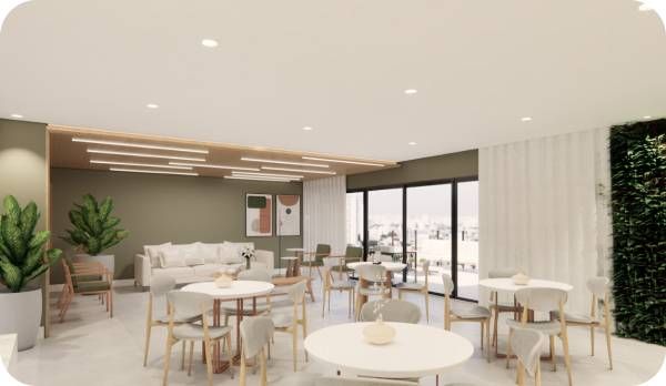 Varanda da vila construtora swa realty pronto para morar 67 